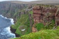 Old Red Sandstone seacliffs in the island of Hoy, Orkney